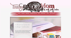 Desktop Screenshot of honeybadgermom.com